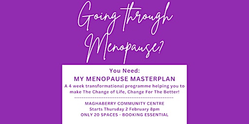 My Menopause Masterplan