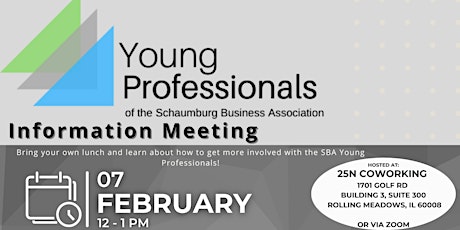Schaumburg Business Association Young Professionals Info Meeting + Day Pass