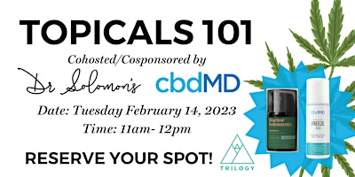 Cannabis Topicals Workshop – Open to Public!