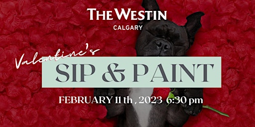 Valentine's Sip & Paint Calgary
