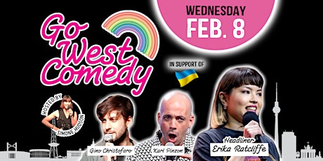 Go West Comedy Showcase with Headliner Erika Ratcliffe