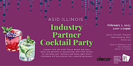 ASID Illinois Industry Partner Cocktail Party