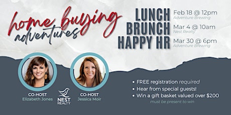 Lunch: Your Home Buying Questions - Answered! With Special Guests