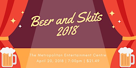 Beer and Skits 2018 primary image
