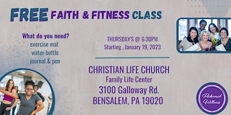 Free Faith & Fitness Class