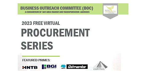 BOC Procurement Series - WEEK ONE: Professional Services