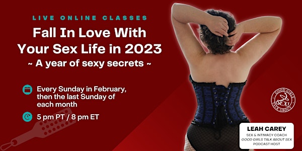 Fall in love with your sex life in 2023 – A year of sexy secrets
