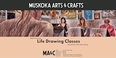 MAC Presents Life Drawing Classes - Hosted by Neil Sternberg