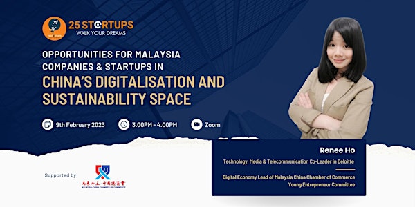 China’s Digitalisation and Sustainability Space Opportunities for Msia Cos