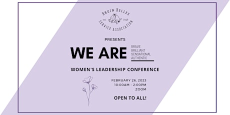 Bruin Belles Service Association: Women's Leadership Conference 2023