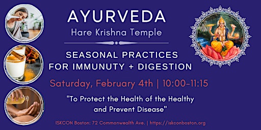 Ayurveda : Winter Practices for Immunity + Digestion