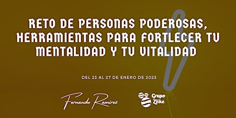 Imagen principal de Reto de Personas Poderosas