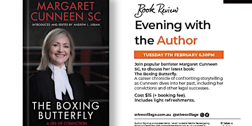 Evening with the Author - Margaret Cunneen SC at St Ives Shopping Village