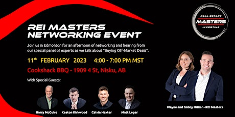 REI Masters Networking Event - Edmonton