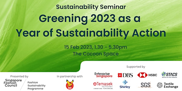 Sustainability Seminar: Greening 2023 as a Year of Sustainability Action