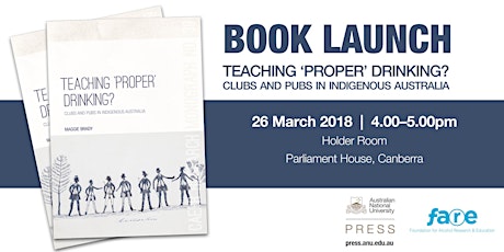Book launch: Teaching 'Proper' Drinking primary image