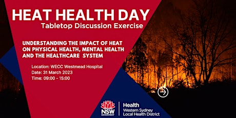 Heat Health Day - Tabletop Discussion With Scenarios primary image
