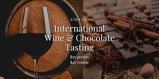 International Wine & Chocolate Tasting