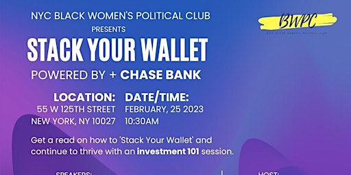 BWPC's Stack Your Wallet With Chase Bank