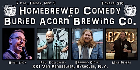 Homebrewed Comedy at Buried Acorn Brewing Company