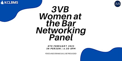 3VB Women at the Bar Networking Panel