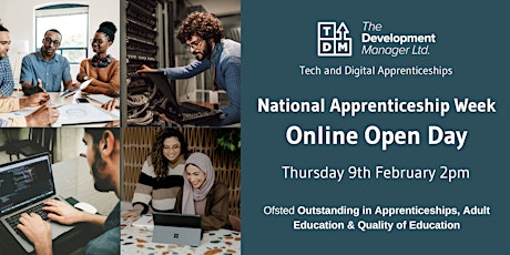 Online Open Day (West Midlands, UK ) Thursday 9th February  2pm