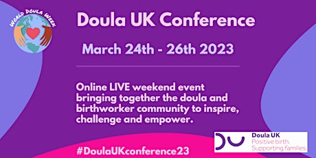 Image principale de Doula UK Conference 2023