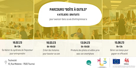 Hauptbild für Parcours "Boîte à outils" - Février > Juin 2023