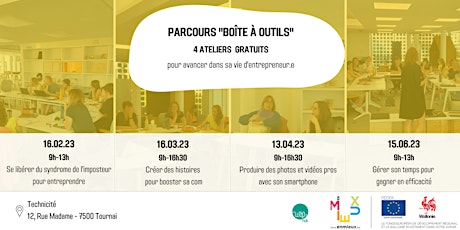 Parcours "Boîte à outils" - Février > Juin 2023 primary image