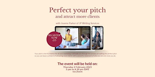 Perfect your pitch