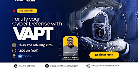Webinar: Fortify your Cyber defense with VAPT