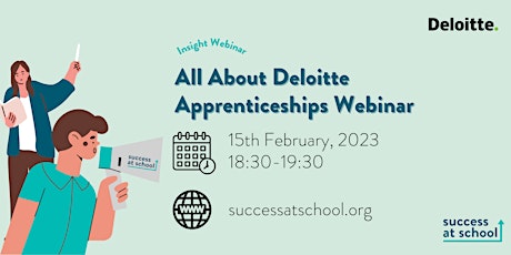 Imagen principal de All About Deloitte Apprenticeships webinar