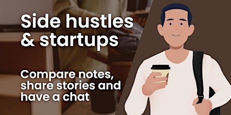 Side Hustler's and early stage entrepreneurs casual coffee networking.