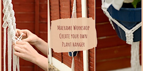 Macrame Plant Hanger Workshop Apr 29th