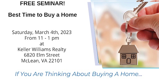Free: Best Time to Buy a Home Seminar