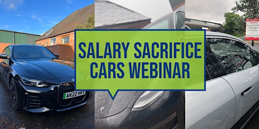 Salary Sacrifice Cars Webinar