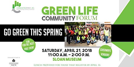 Green Life Community Forum primary image