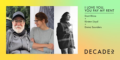 Imagen principal de DECADES: Dont Rhine, Kirsten Lloyd and Emma Saunders