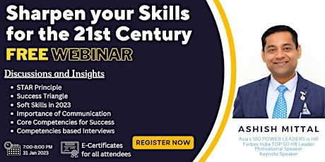 Sharpen Your Skills for the 21st Century