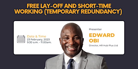 FREE Lay-off and short-time working (temporary redundancy)