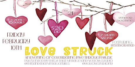 LOVE STRUCK - An Evening of Celebrating Love through Music