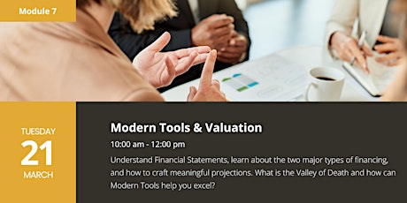 Investor Readiness - Modern Tools & Valuation Workshop