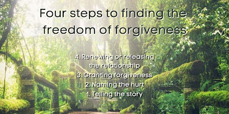 Four Steps to Finding the Freedom of Forgiveness Week 4 - Maureen Cooper