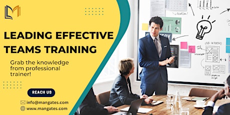 Leading Effective Teams 1 Day Training in Barrie