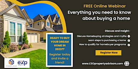 Everything you need to know about buying a home!