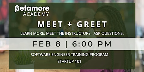 Betamore Academy Meet + Greet primary image