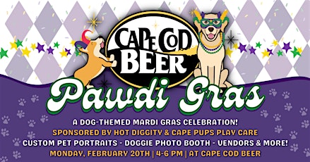 Pawdi Gras at Cape Cod Beer!