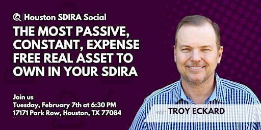 The Most Passive, Constant, Expense Free Real Asset to Own in Your SDIRA