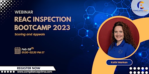 REAC Inspection Bootcamp 2023: Scoring and Appeals