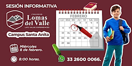 Colegio Lomas del Valle campus Santa Anita - Sesión informativa primary image